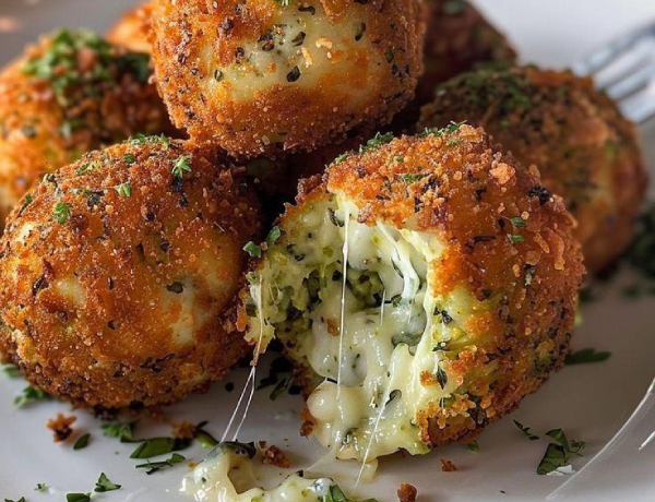 Bolitas de papa con queso