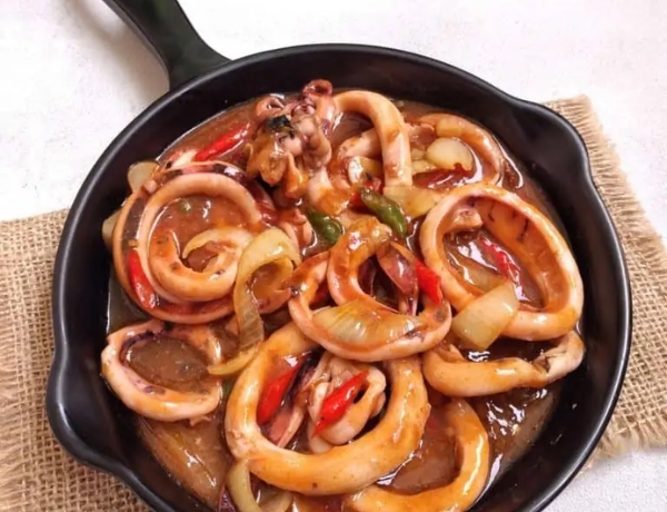 Calamares en salsa